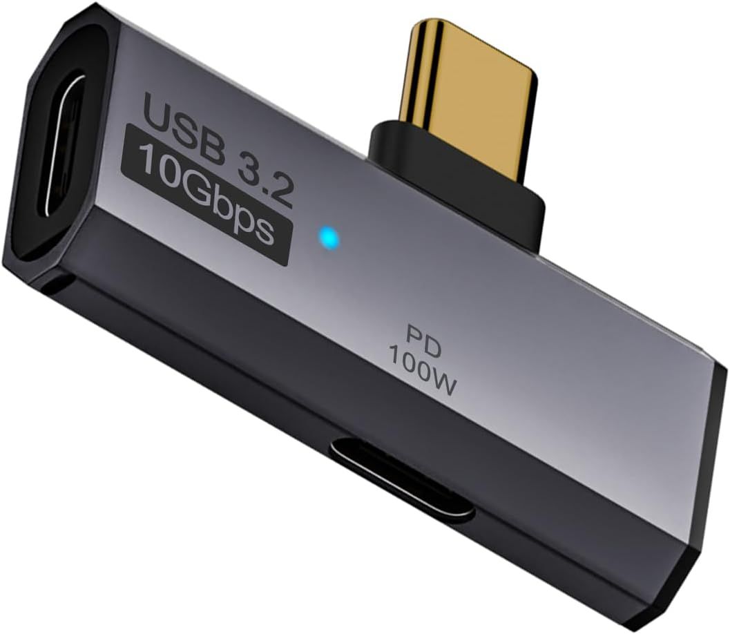 Adaptador USB-C 2 en 1 PD100W
