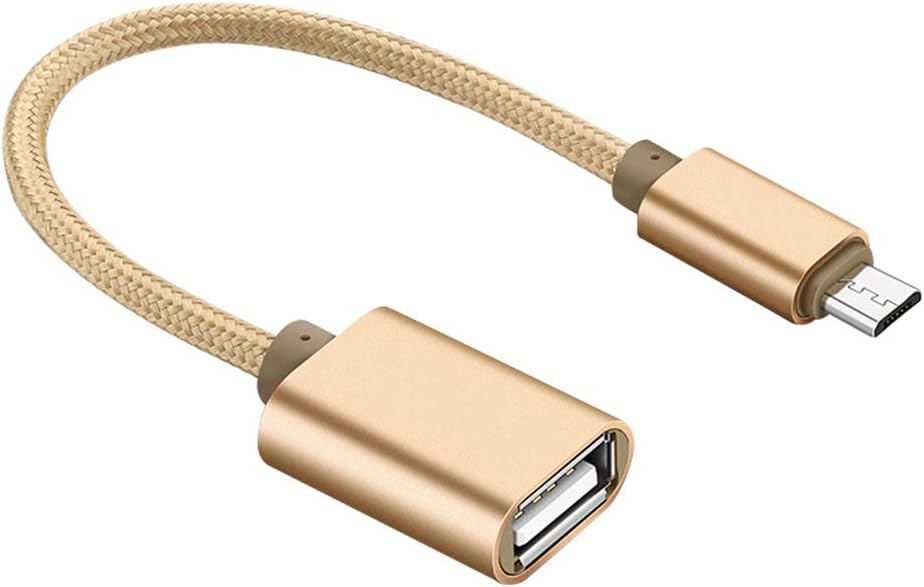 Subzonal USB OTG Adapter Cable - Micro Interface Data Cable for Mobile Phone and Tablet