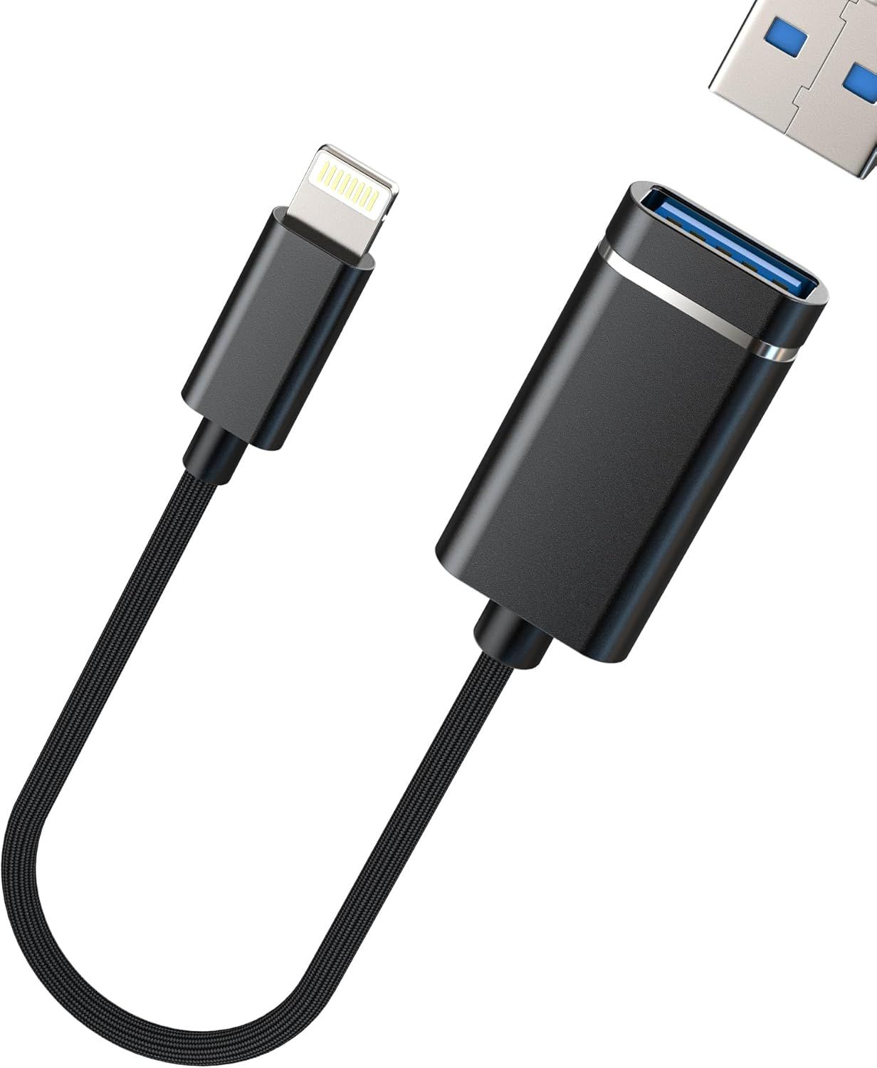 Adaptateur Lightning USB pour iPhone OTG - Câble de transfert de données 3.0