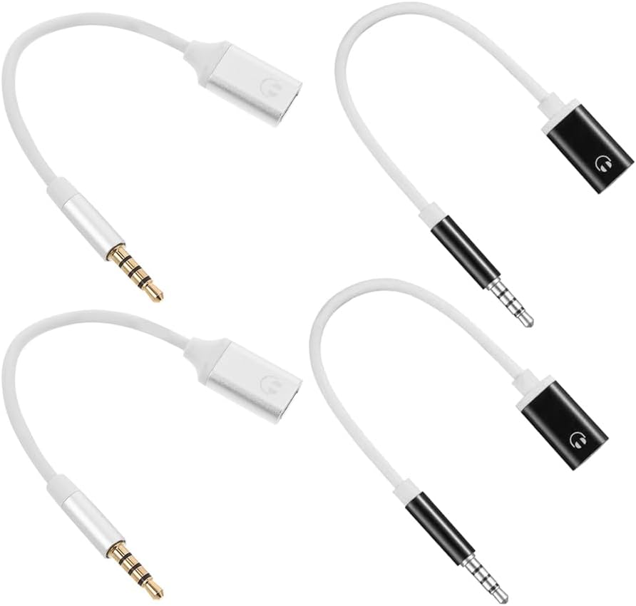 USB-C to Jack Audio Adapter - 4 Pieces