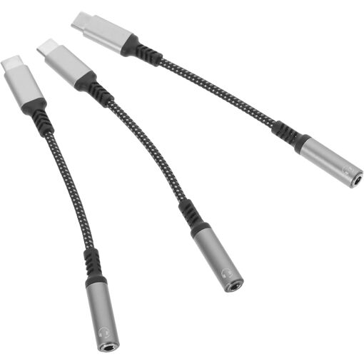 Adaptateur USB-C vers Prise Jack - Lot de Câbles pour Téléphones Portables