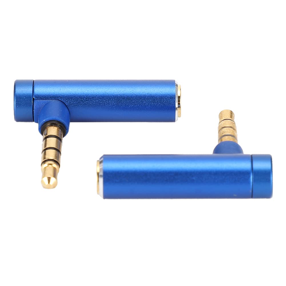 Subzonal 3.5mm Stereo Cable Adapter - Right Angle Male to Female Jack