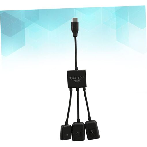 Subzonal Type-c USB Hub Adapter - Portable, Quick Charge for Phone & Tablet