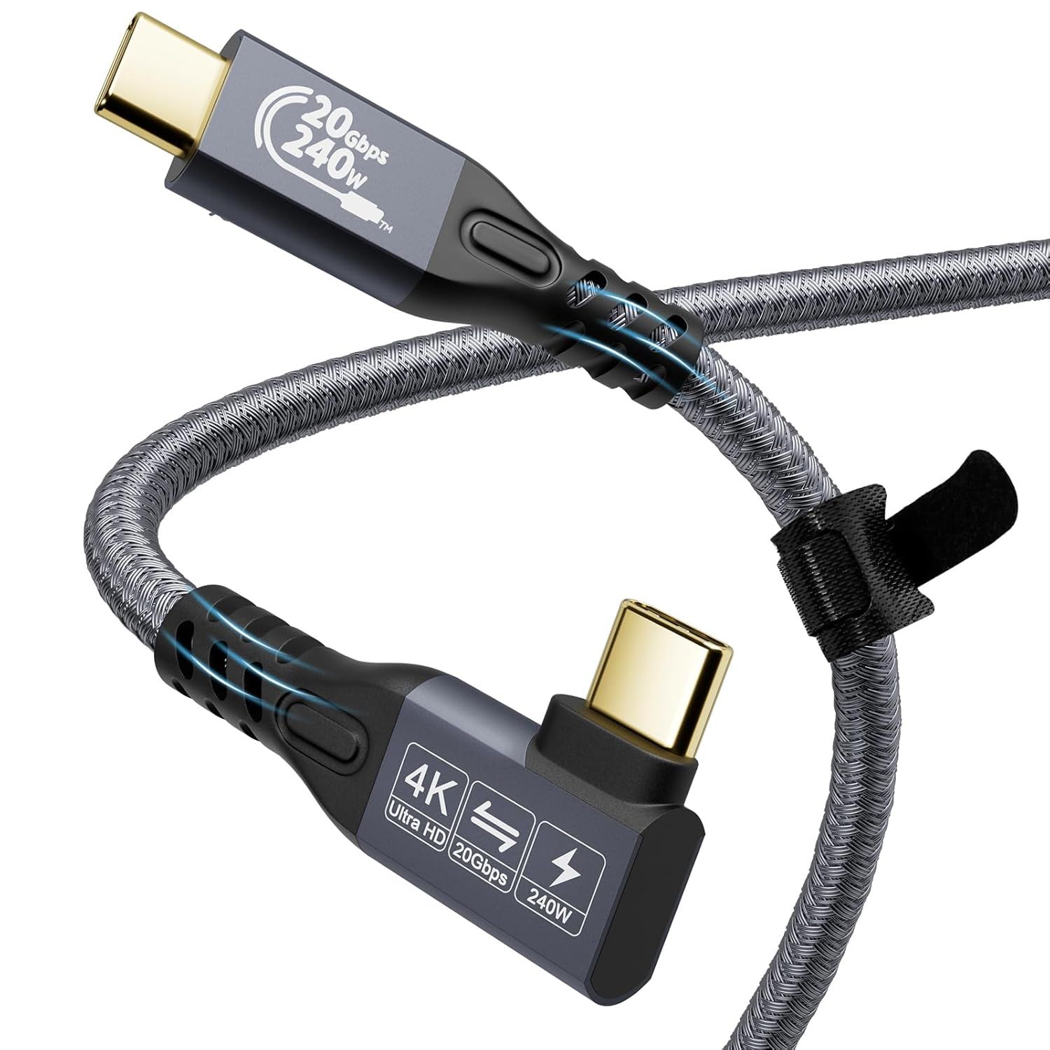 SUBZONAL USB C Cable - 240W Fast Charging, 20Gbps Data Transfer, 4K Video