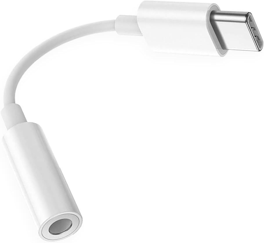 Adaptador USB Tipo C a Toma de 3,5 mm - Cable de Audio TRRS OMPT para Auriculares