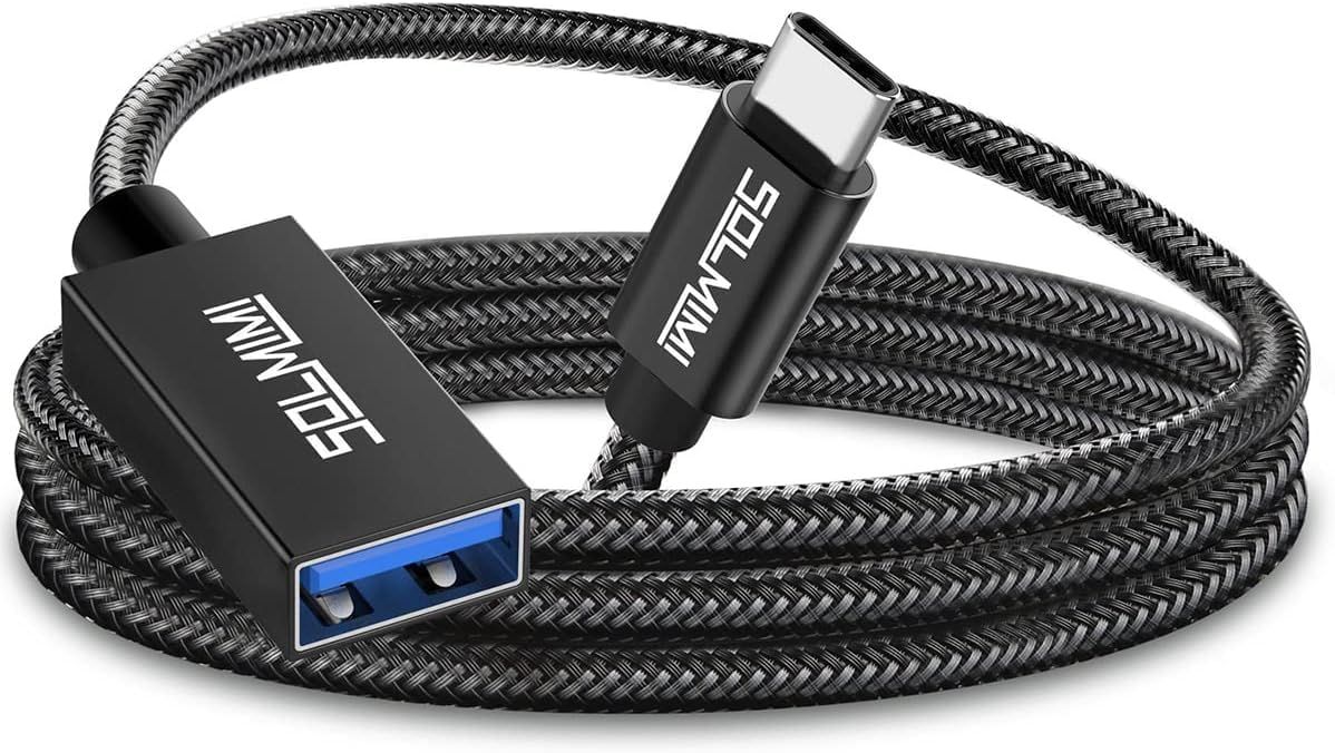 Adaptador USB C a A 3.0 - Cable de compatibilidad universal OTG Tipo C para portátil, tableta y teléfono inteligente