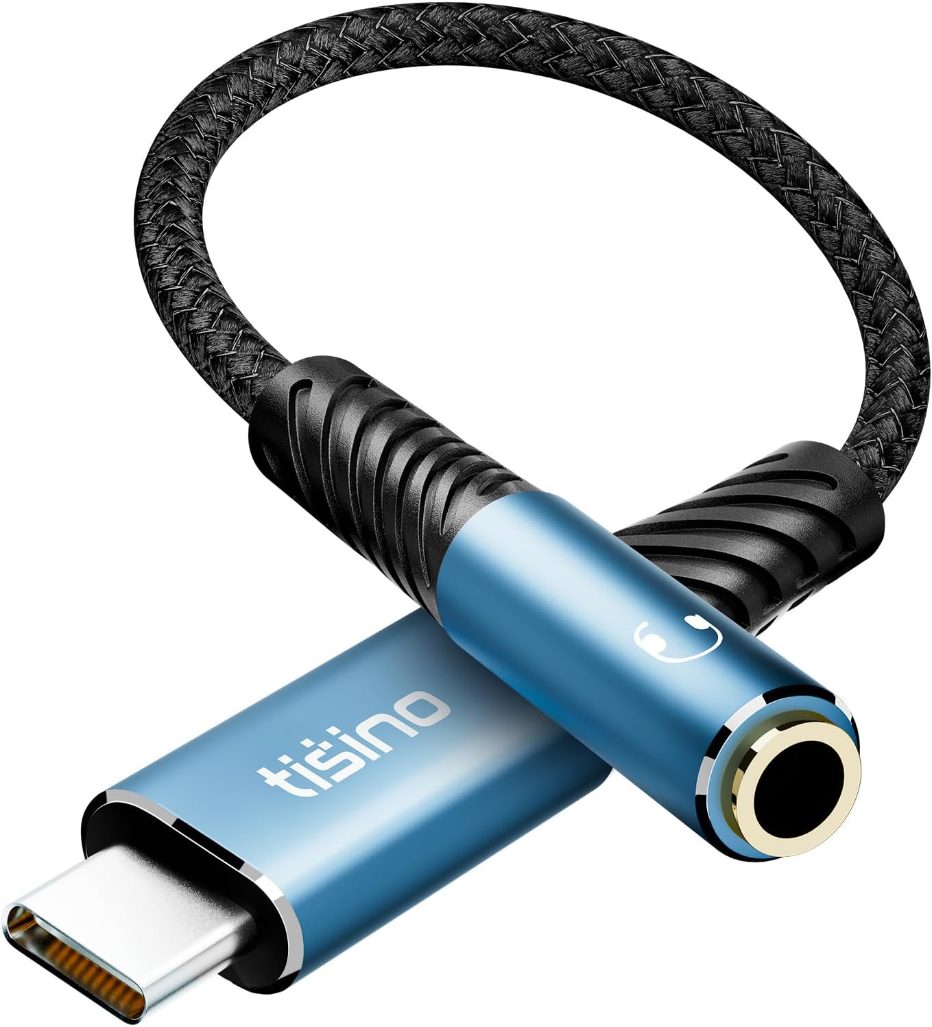 Adaptador USB-C a 3.5 mm con conector TRRS (1 m)