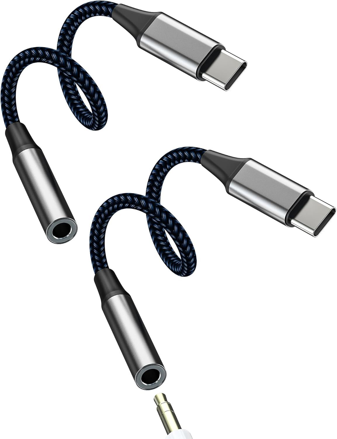 Adaptateur USB-C vers prise jack 3,5 mm (lot de 2)