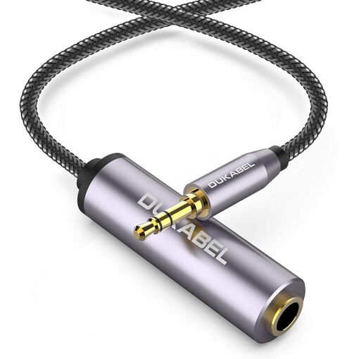 DuKabel 6.35mm to 3.5mm Audio Adapter - Stereo TRS Connector