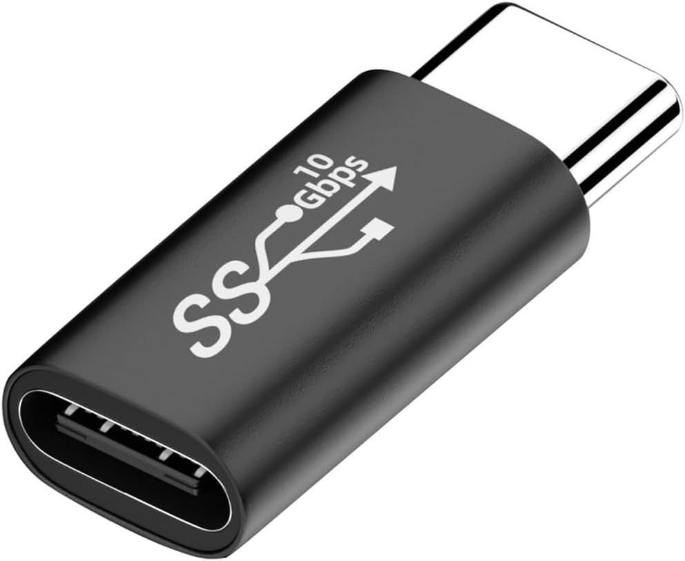 Adaptateur Subzonal USB 3.1 Type-C Réversible - 10 Gbit/s pour Ordinateur Portable et Téléphone