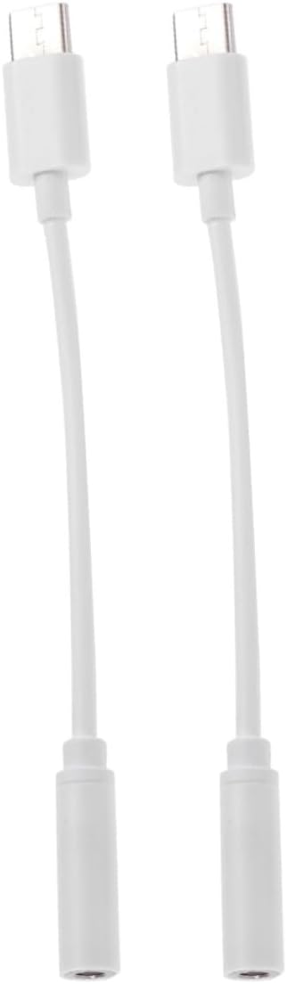 Adaptador USB-C a Toma de Auriculares - Juego de 2 Piezas