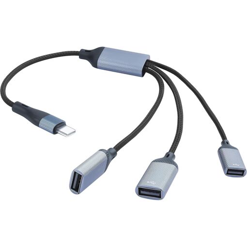USB C to 3 USB Y Cable Adapter