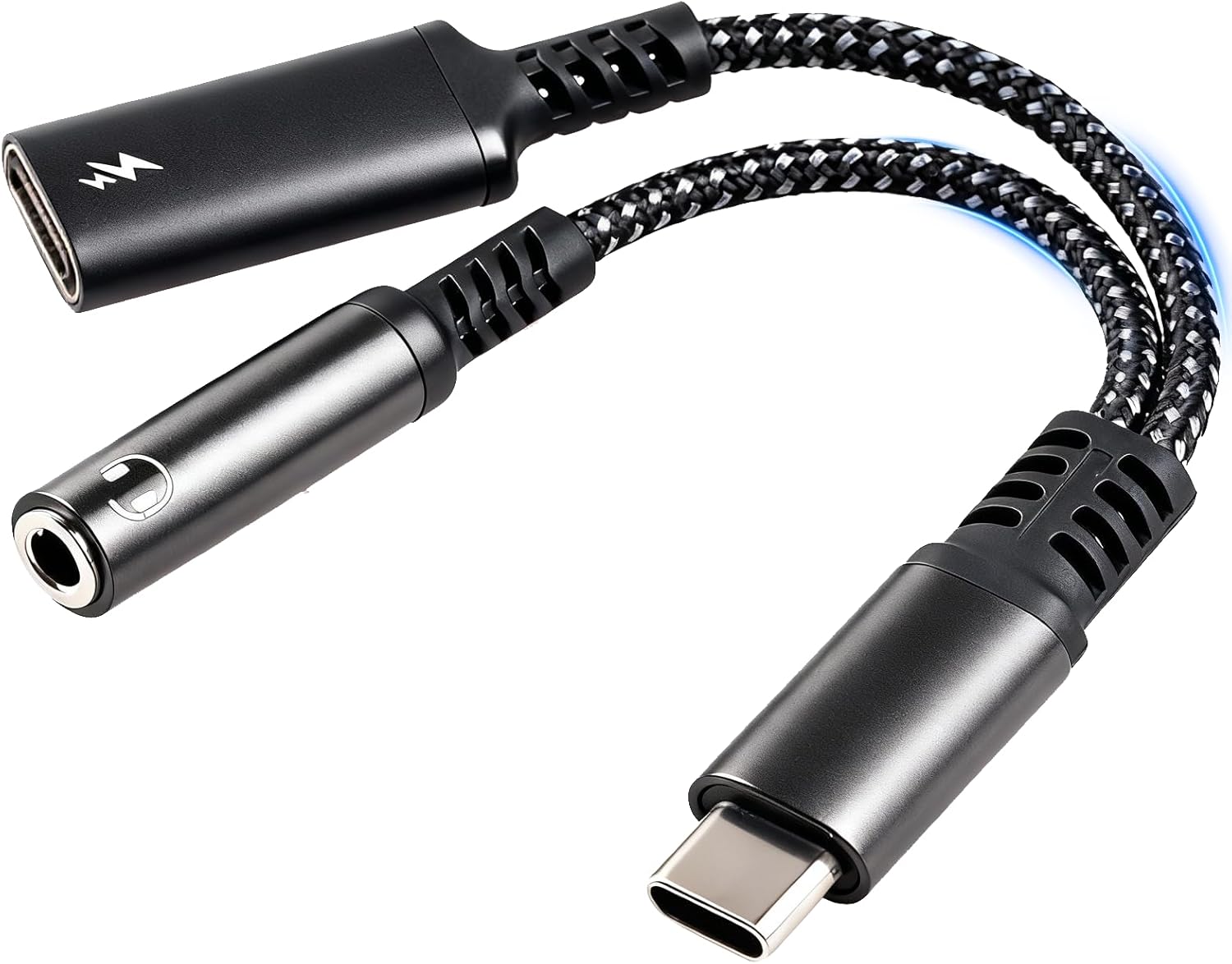 USB-C to 3.5mm Audio and Charge Adapter