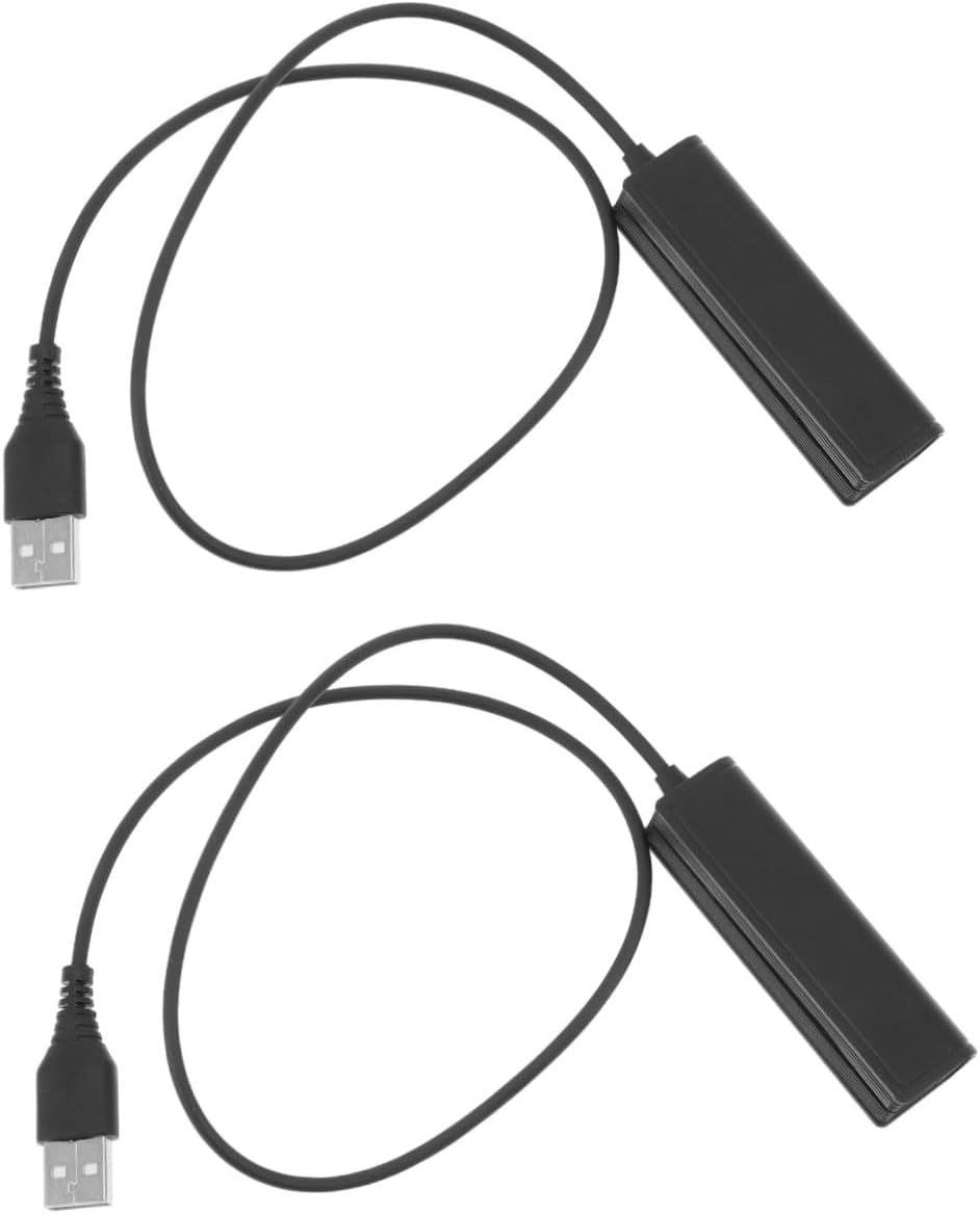 Subzonal 2-Piece USB Adapter Cable for Headphones