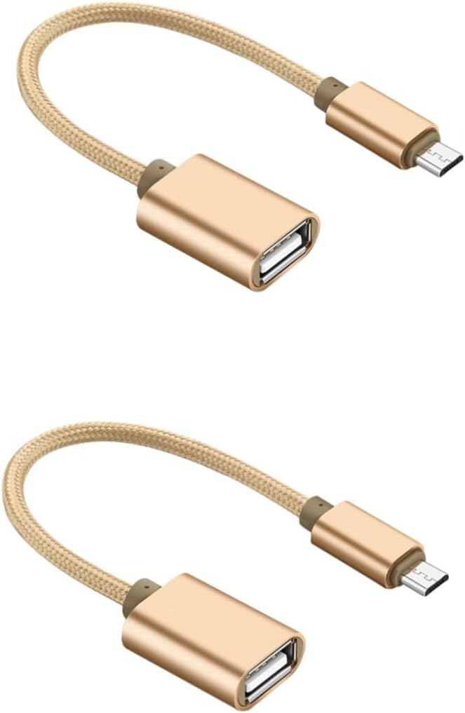 Conjunto adaptador OTG - 2 extensores para teléfonos inteligentes
