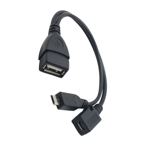 SUBZONAL OTG Cable - Universal Smartphone Adapter for USB Transfer, File Sharing and Emergency Charging