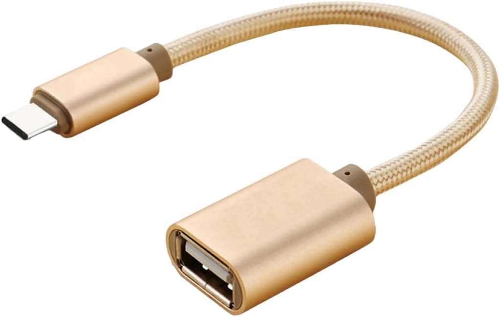 Adaptador Subzonal Tipo-C a USB - Dorado