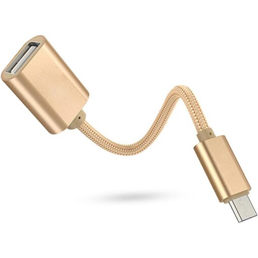 Subzonal USB OTG Adapter Cable - Micro-USB to Phone Data Transfer Cable for Photos, Music and Videos