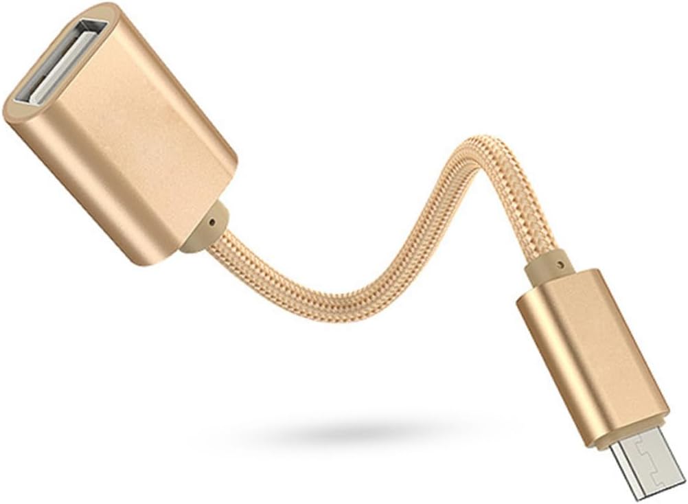 Subzonal USB OTG Adapter Cable - Micro-USB to Phone Data Transfer Cable for Photos, Music and Videos