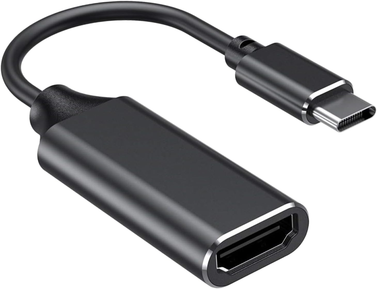 USB-C to Video Output Adapter for Laptop, Smartphone & TV - 4K Support, No Drivers Needed