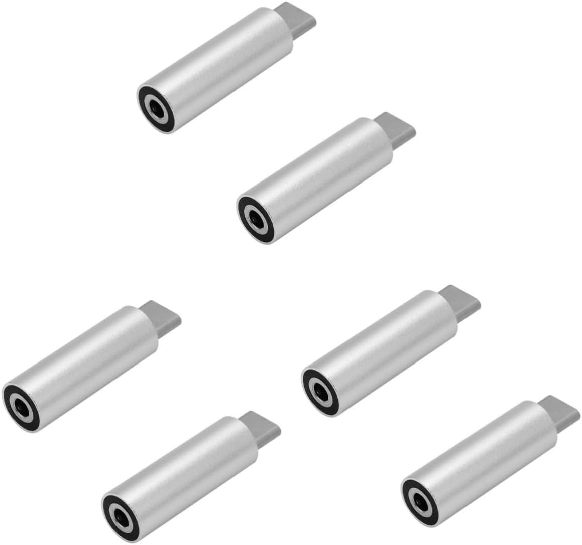 Subzonal 6-Piece Cable Adapter - Type-C to Jack for Phone and Tablet Audio Connector