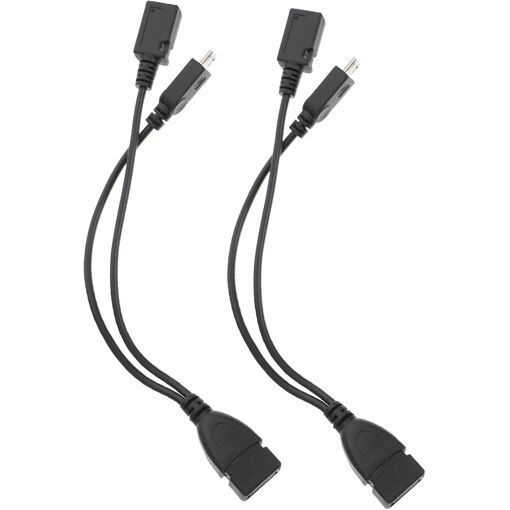 Micro USB OTG Adapter Cable - 2-in-1 Compact Design for Keyboard & Mouse
