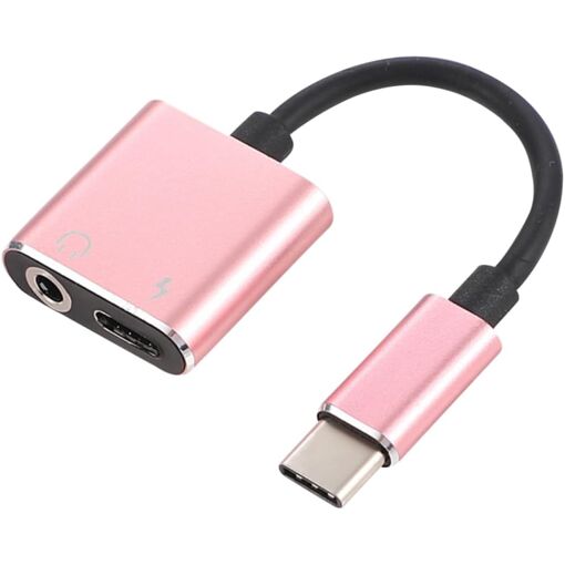 Subzonal USB-C to 3.5mm Audio Adapter - Pink