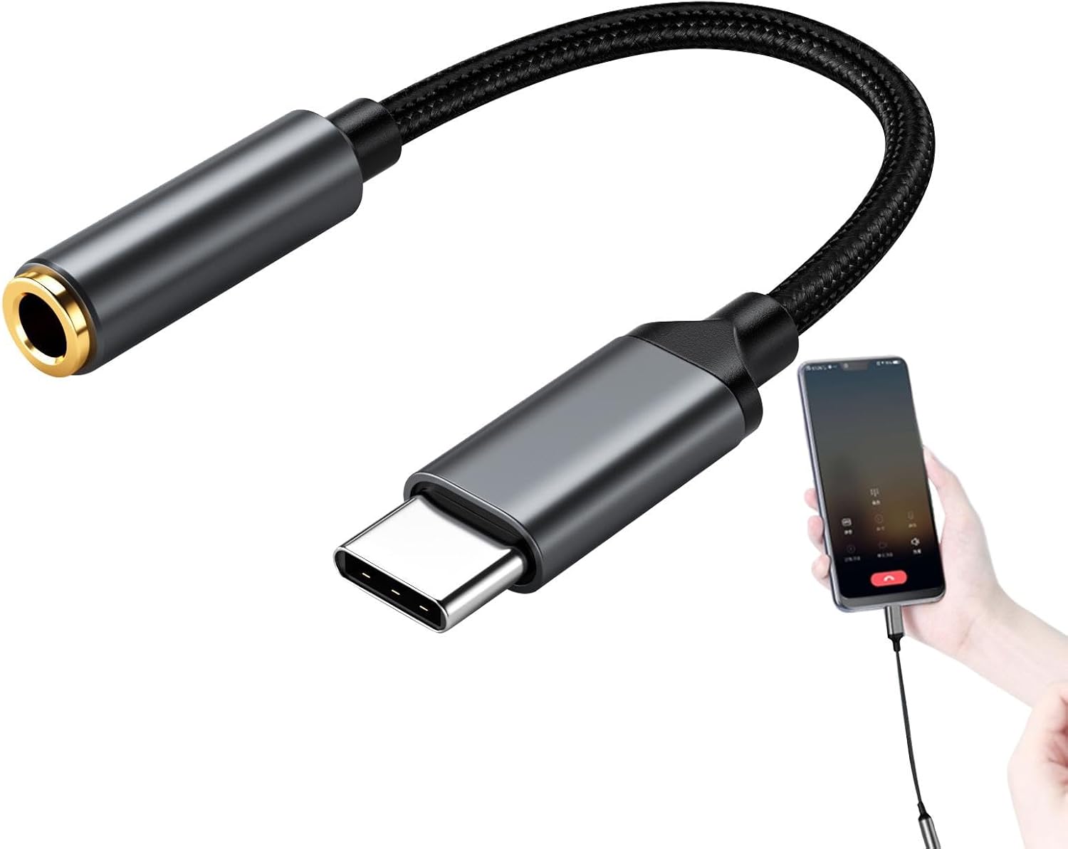 Subzonal USB C to 3.5mm Audio Adapter
