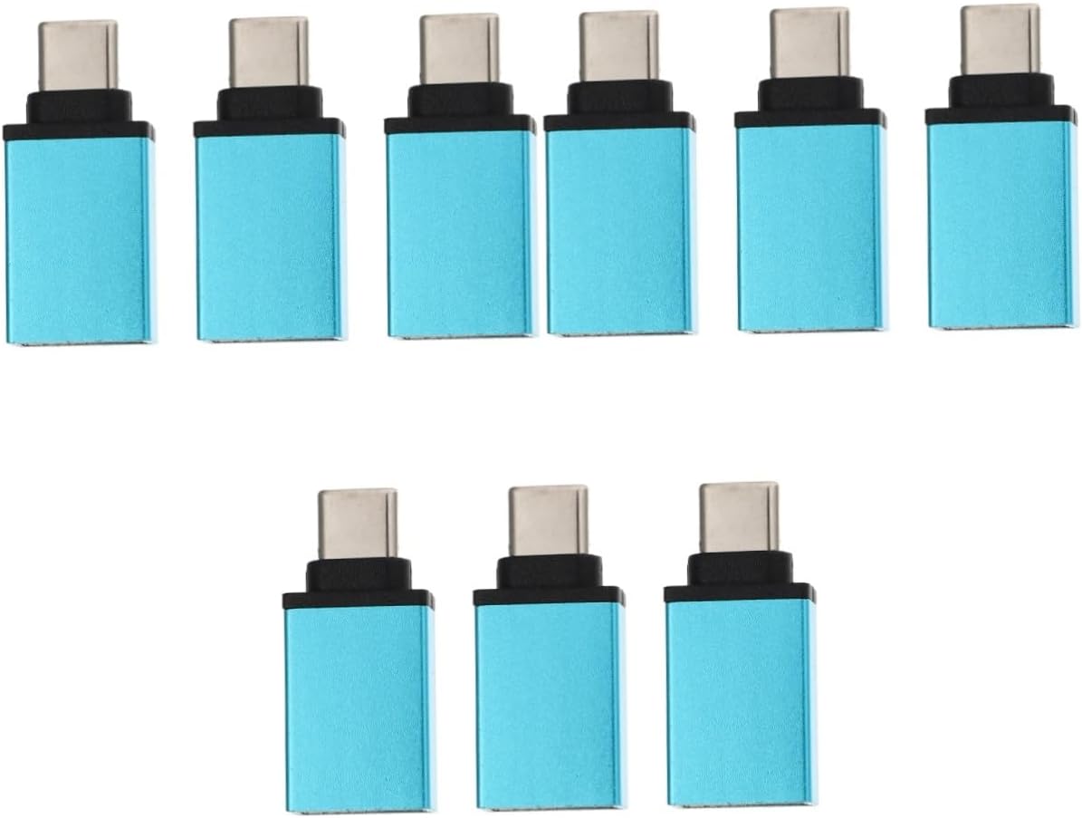 Subzonal 9-in-1 USB OTG Adapter to Type-C for Laptop and Phone, Blue
