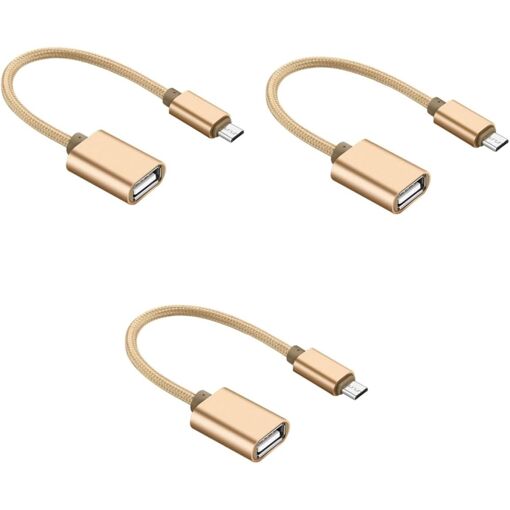 Adaptateur de câble OTG Subzonal 3 pièces pour smartphones et tablettes