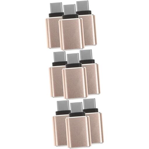 Conjunto adaptador USB-C de 9 piezas para teléfonos, tabletas y portátiles