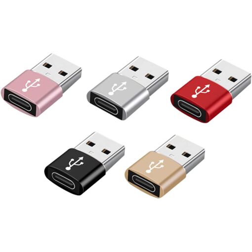 Adaptador USB C a USB - 10 Unidades