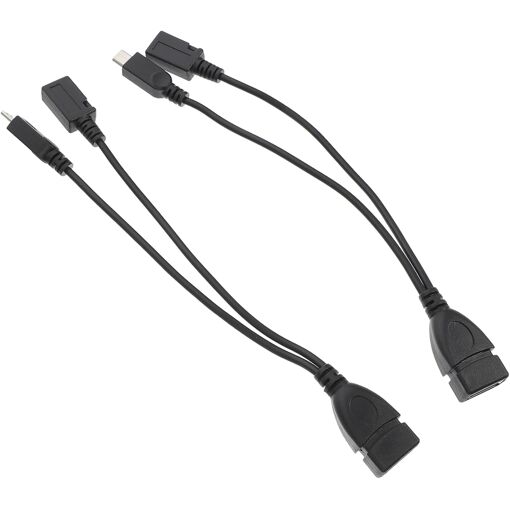 Adaptateur de câble Micro USB vers OTG 2 pièces