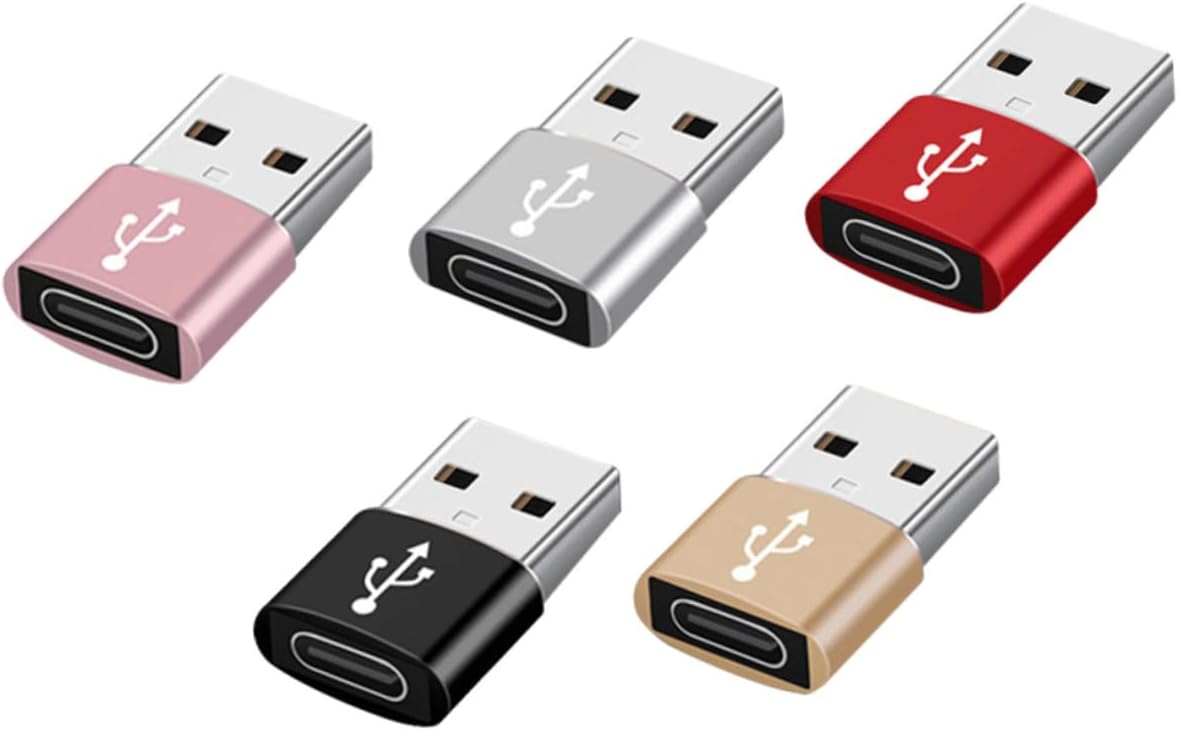 Subzonal 5-Piece USB C Adapter Set - Multi-Color