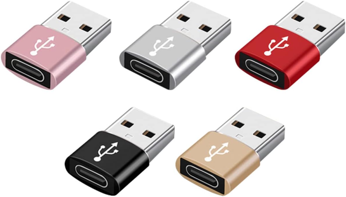 Subzonal 5-Piece USB C to USB Adapter Set