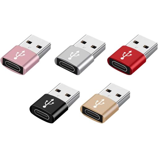 Ensemble adaptateur USB C vers USB de 5 pièces Subzonal