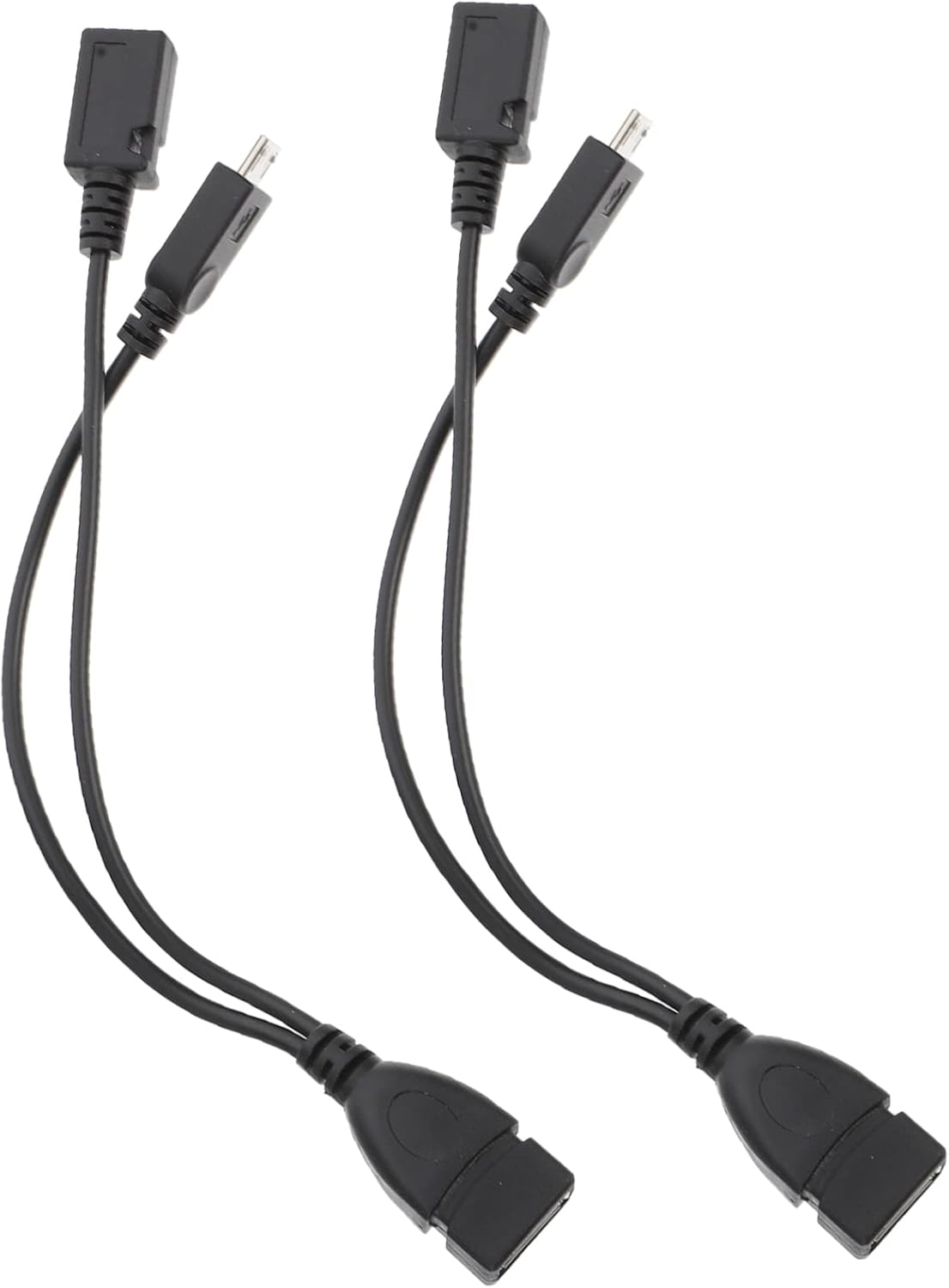 Cable adaptador OTG Subzonal de 2 piezas Micro USB para teléfono inteligente - Transferencia de archivos y alimentación externa