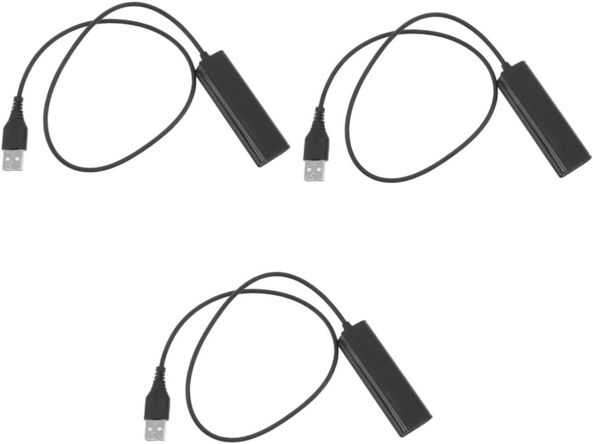 Adaptador USB Subzonal de 3 piezas para cable de auriculares