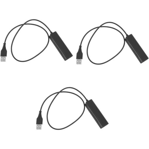 Adaptador USB Subzonal de 3 piezas para cable de auriculares