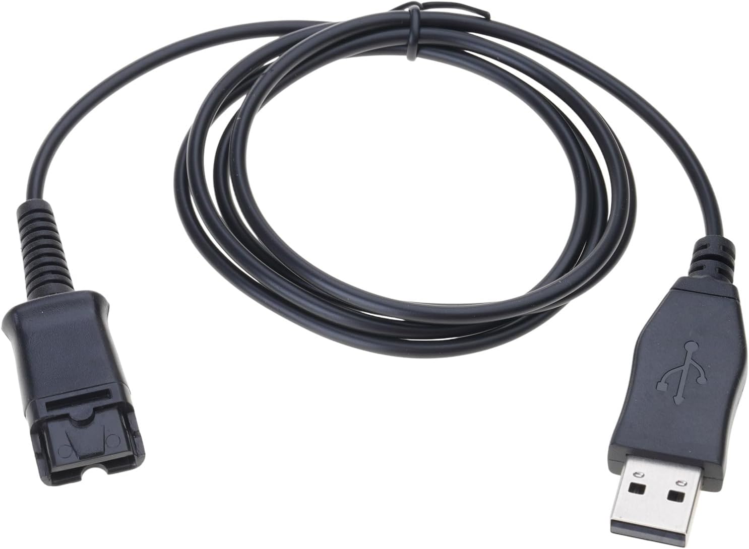 Subzonal USB Quick-Disconnect Adapter Cable for Headphones, Compatible with Laptops and Mobile Phones