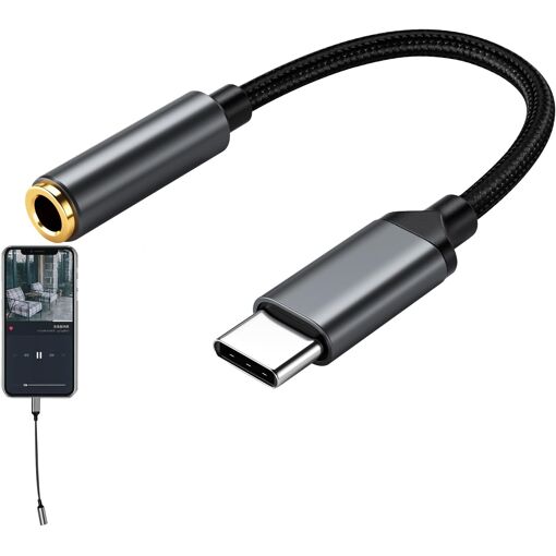 Subzonal Audio Adapter - USB-C to 3.5mm Auxiliary Headphone Jack Converter