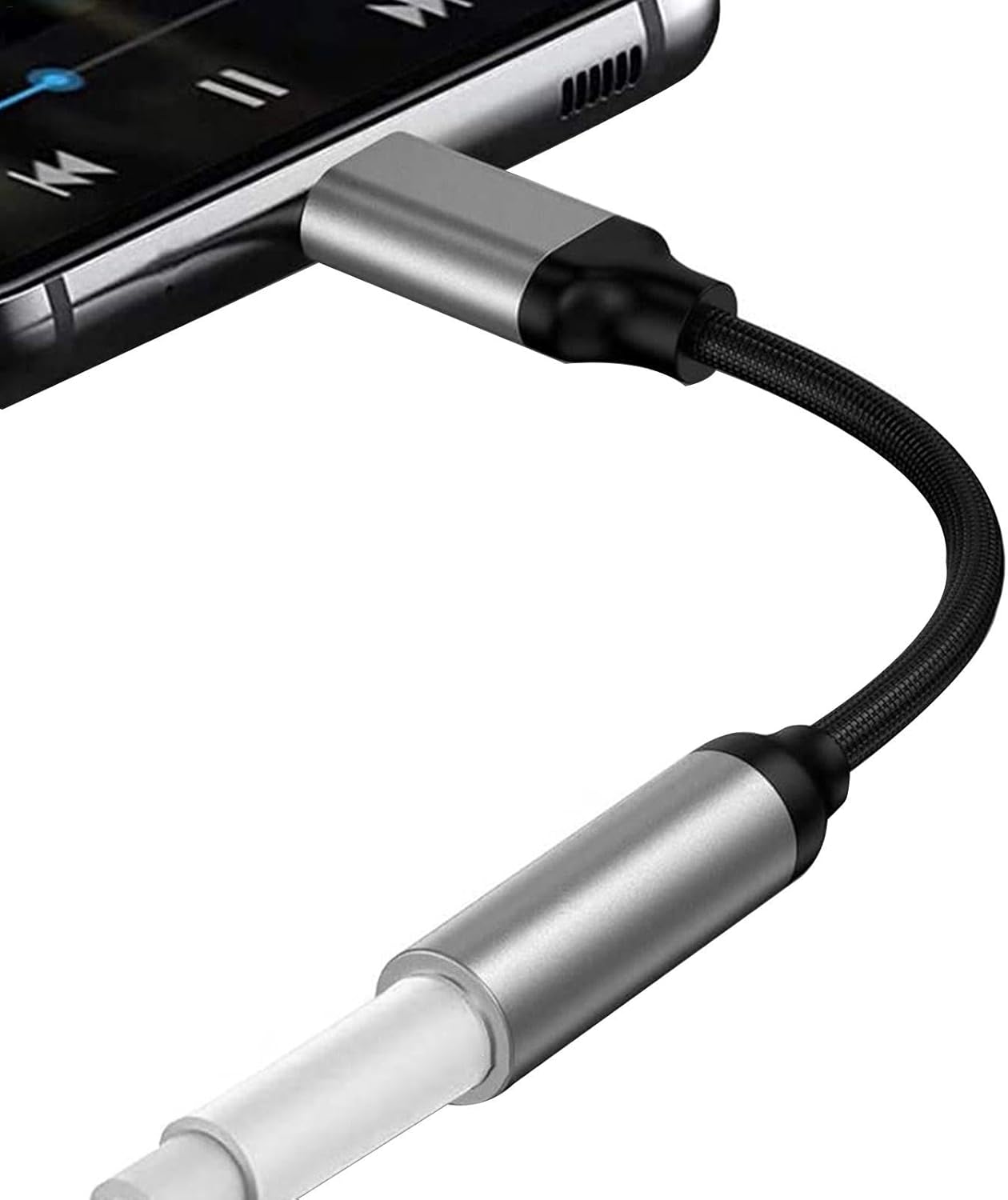 Adaptador de audio USB C a 3.5 mm