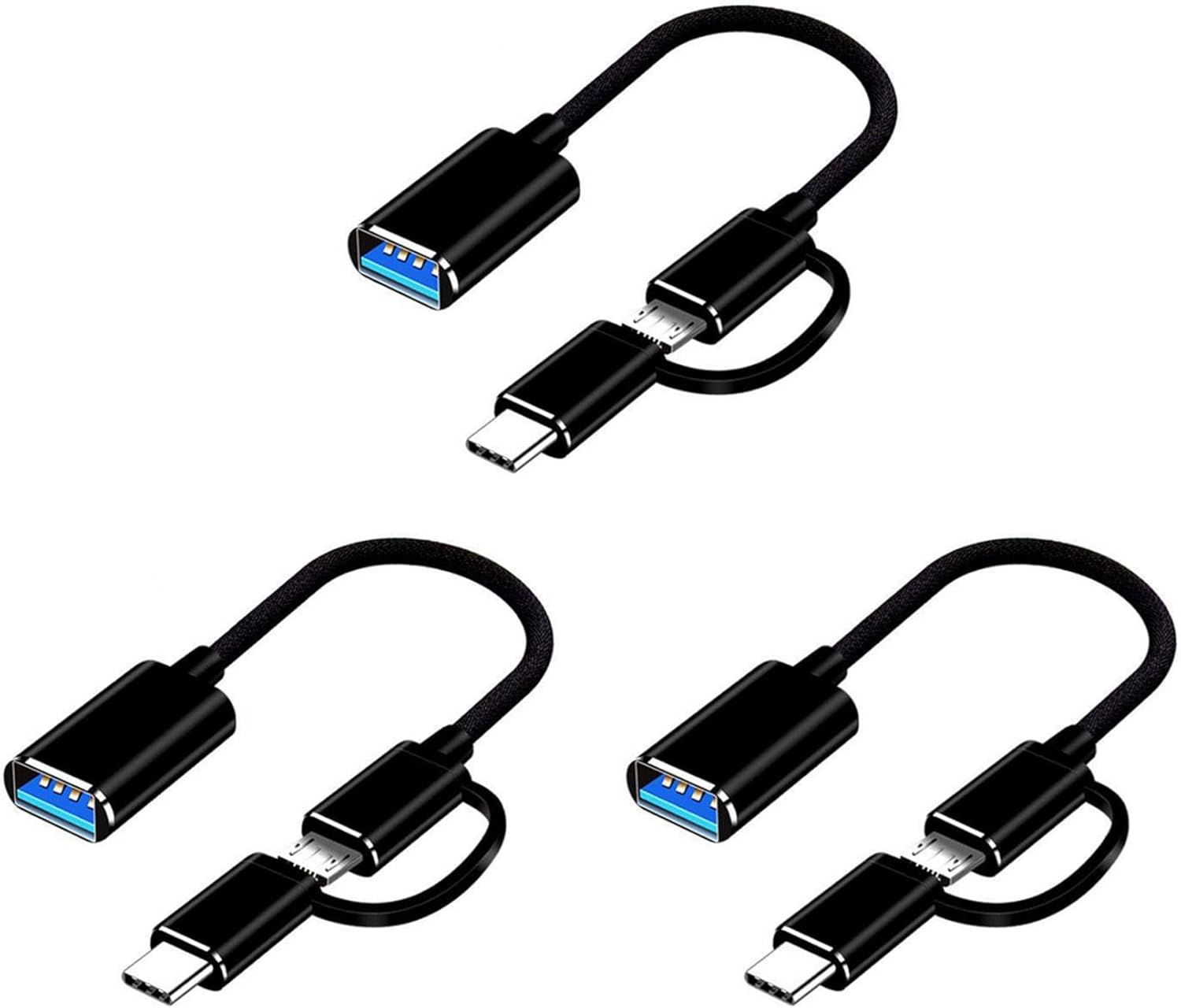 Adaptador Subzonal-3X USB 3.0 OTG