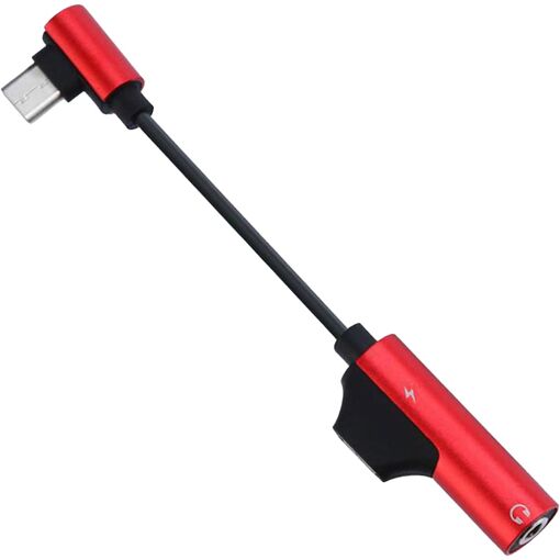 Adaptateur Subzonal USB C pour casque - Dongle audio 2 en 1 avec prise en charge de la charge