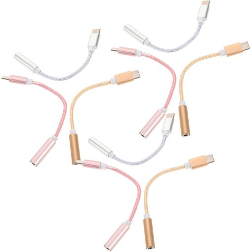 Cable de audio Subzonal 9 piezas - Adaptador Jack USB-C a para teléfonos inteligentes, tabletas y computadoras portátiles