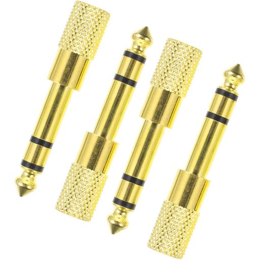 Ensemble adaptateur audio 4 pièces pour microphone, casque et instruments