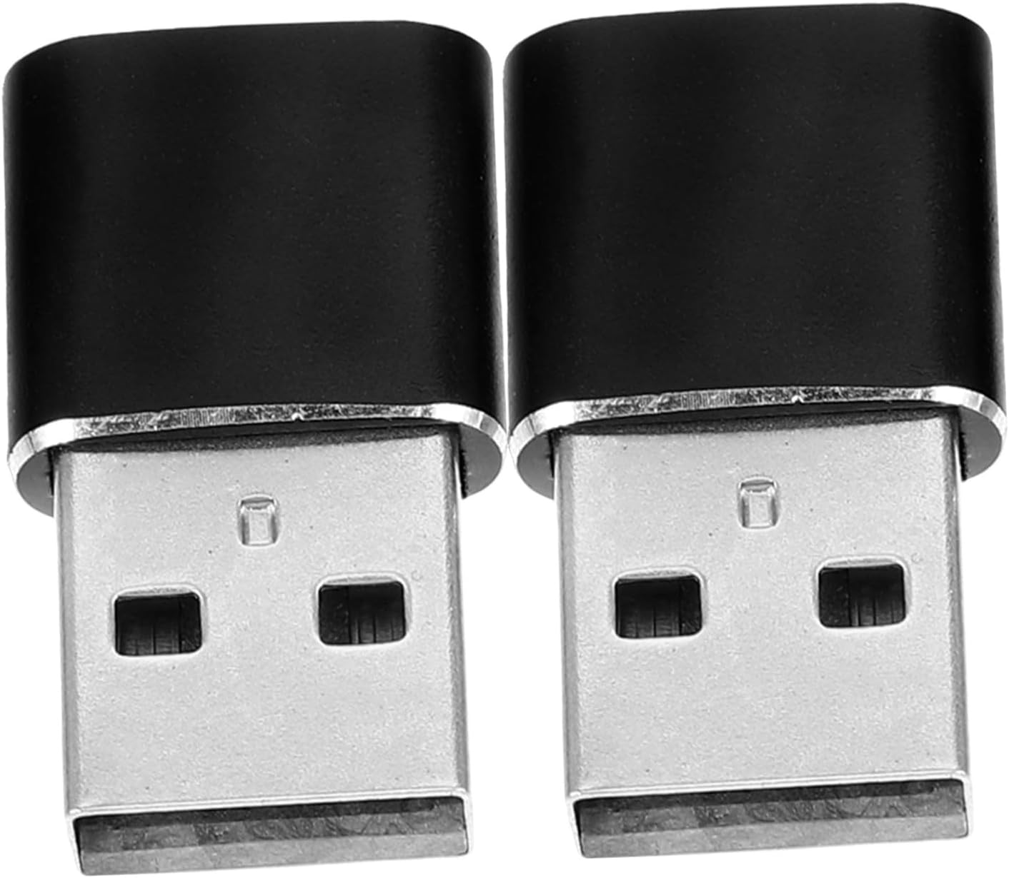 Subzonal 2-Piece USB to USB-C Adapter Set - Female Converters for Quick Phone Charging and Connection to Computers and Devices