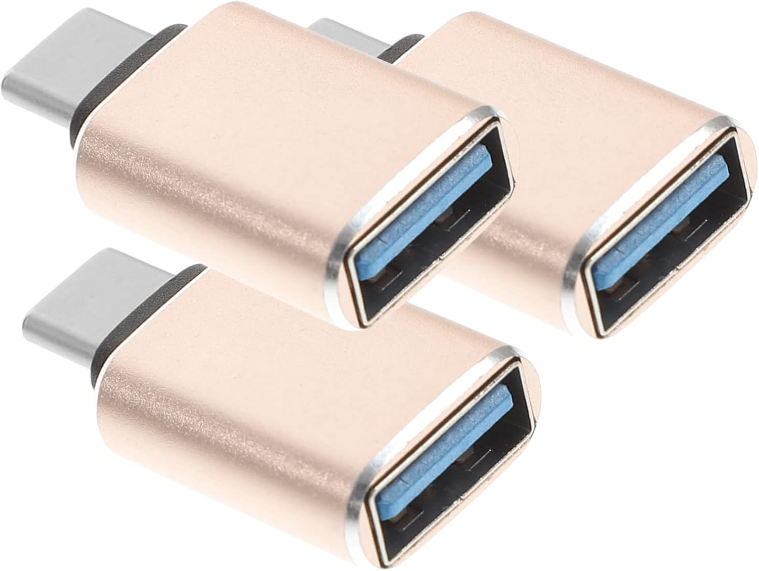 USB Type-C Adapter - 3-Piece Set for Charging and Data Transfer