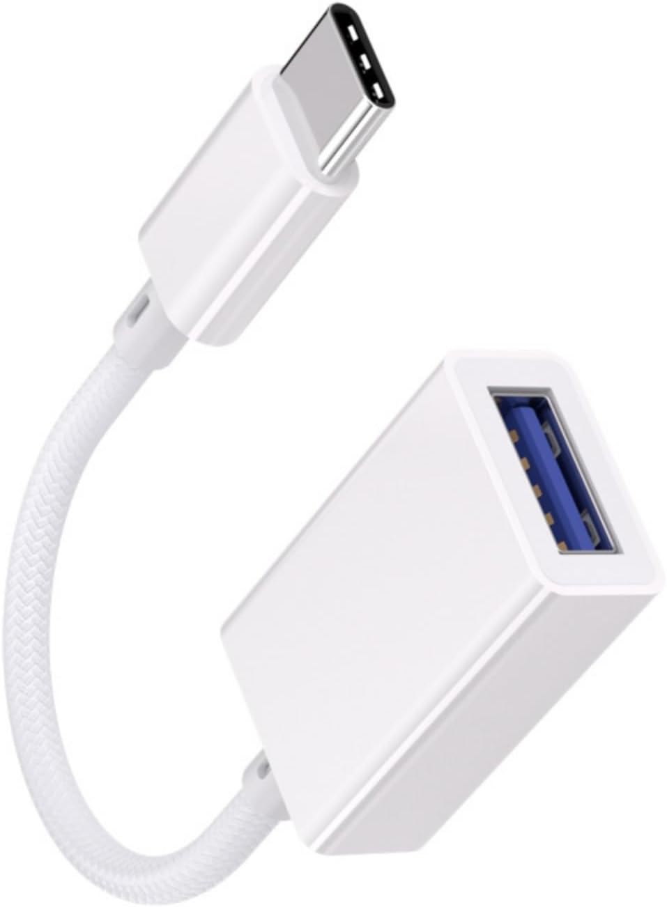 Adaptador SUBZONAL USB-C reversible a USB 3.0 para teléfonos, tabletas, computadoras portátiles y conmutadores con transferencia rápida de datos de 5 Gbit/s, aleación OTG