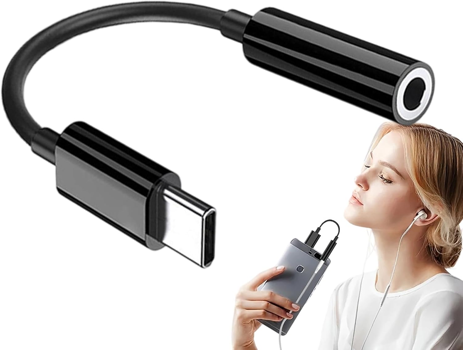 Adaptateur USB-C vers prise jack 3,5 mm